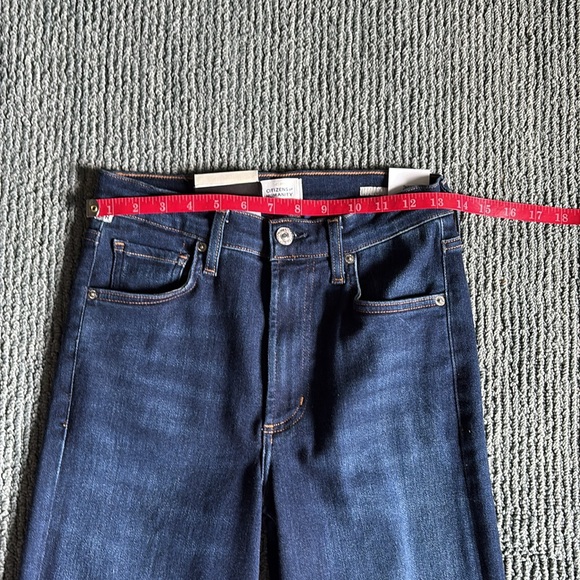 NEW w tags CITIZENS OF HUMANITY caia straight jean in lotus - Picture 3 of 7